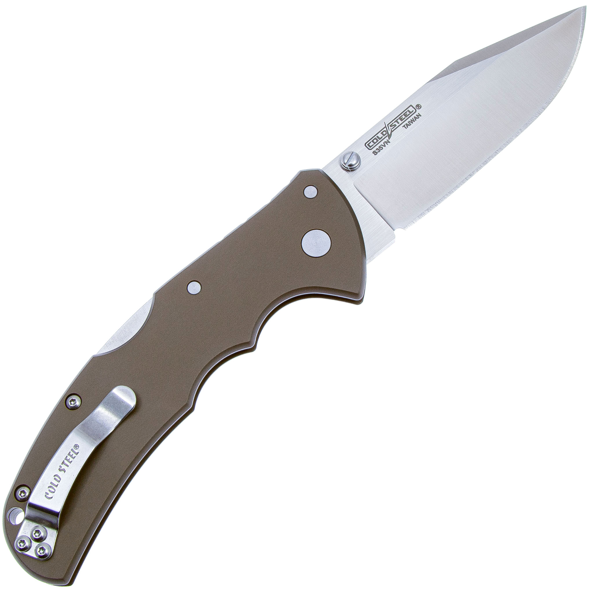 Нож складной Code-4 Clip Point (ст. S35VN, рук. алюм.)