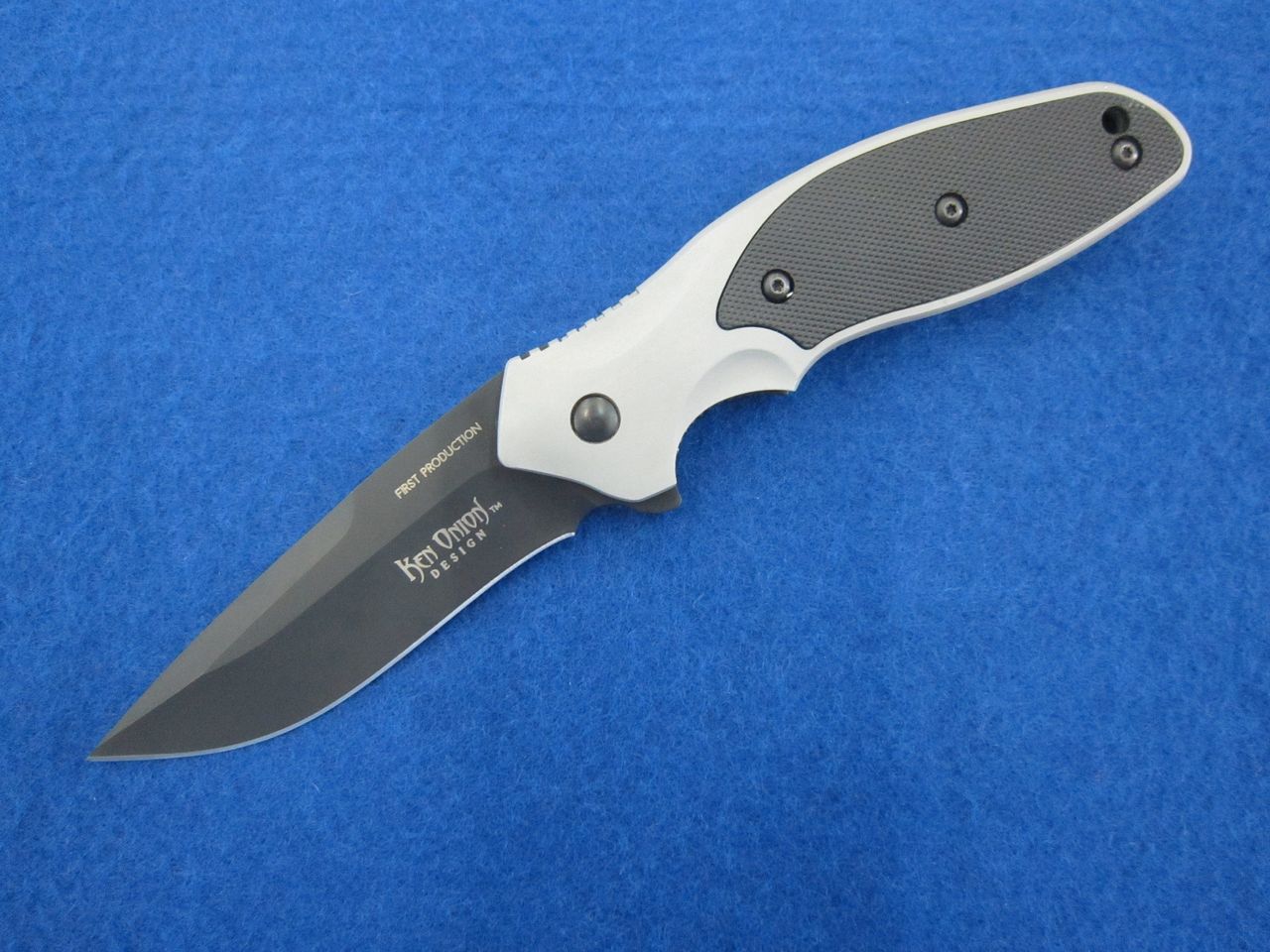 Нож склад."Onion Shenanigan" (AUS8+, рук.сер., клипса)