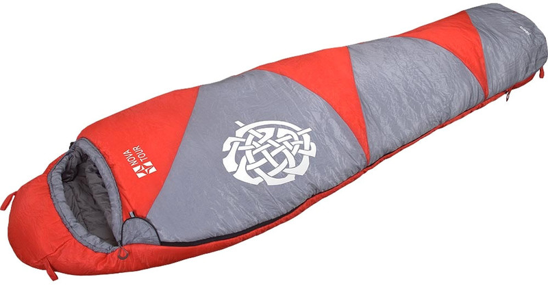 Спальный мешок "Сибирь-XL" (кокон, 4 слоя, капюшон бязь)