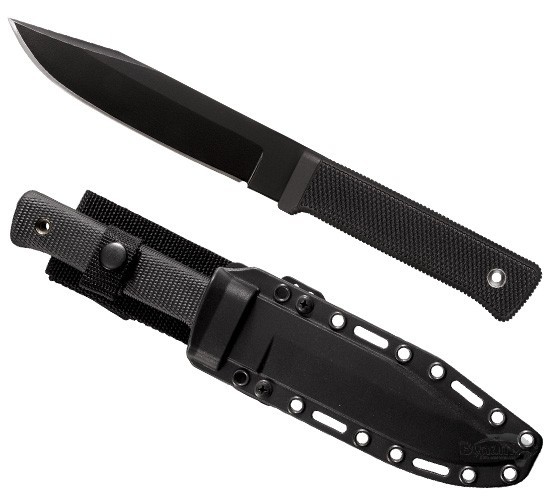 Нож "SRK" (AUS8A, тефл., рук.кратон., пласт.ножны)