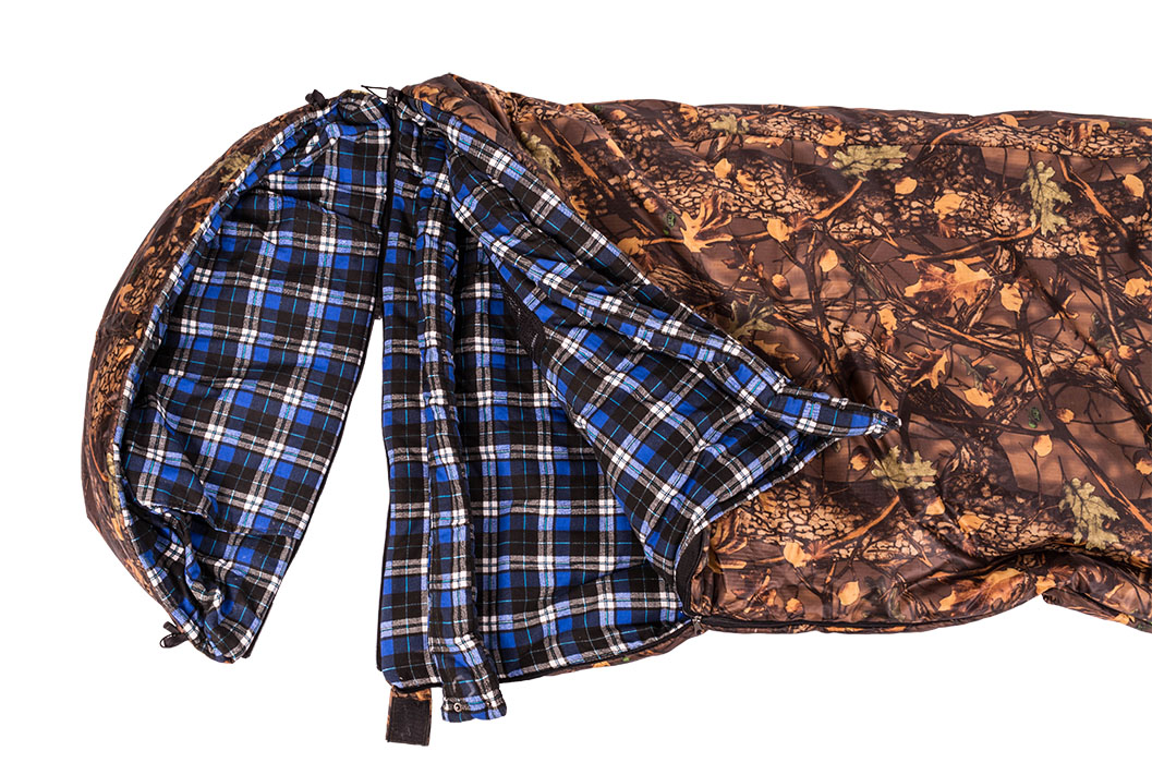 Спальный мешок "Зима" с капюшоном