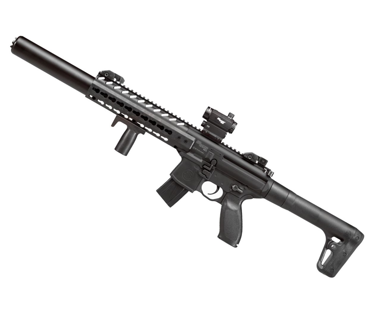 Винтовка пневматическая MCX-177-BLK к.4,5мм (черн.)