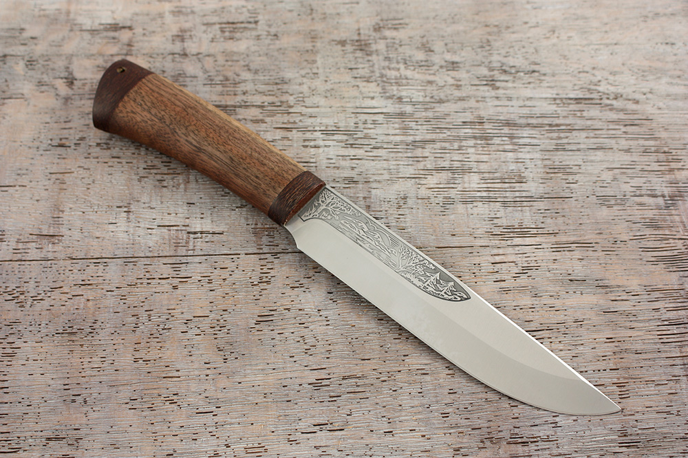 Нож "Шашлычный" средний (дерево), 95*18