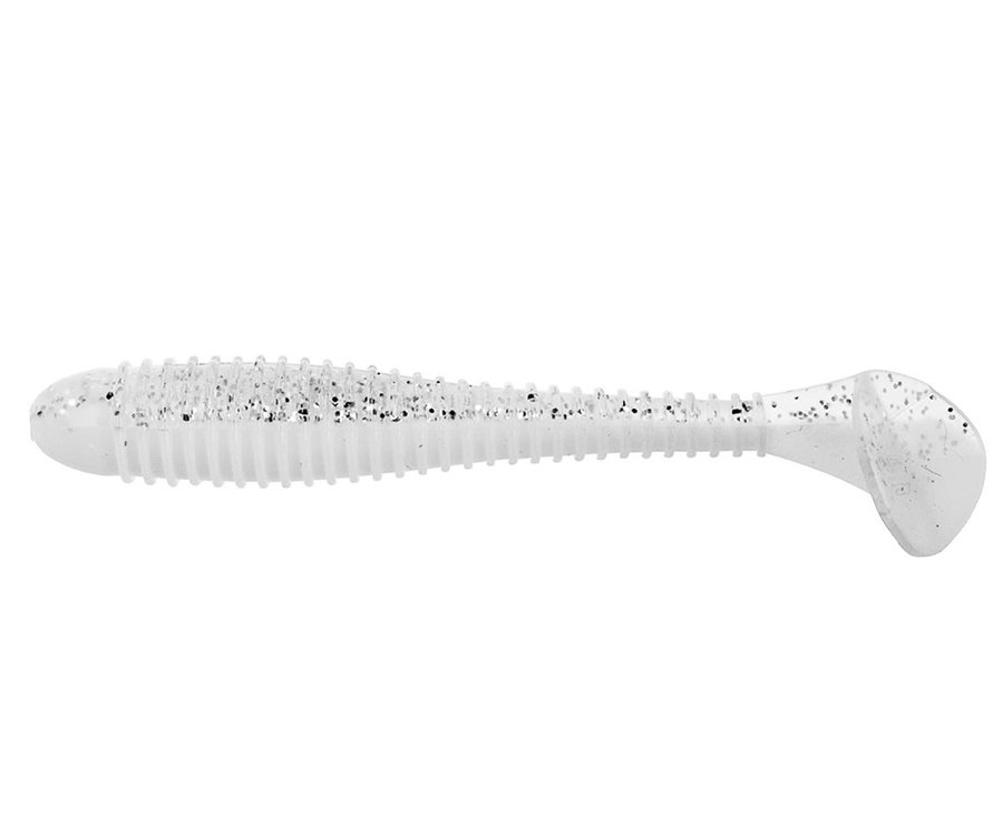 Виброхвост Catcher HS-2-002-N 3.55", 9см, White Sparkles
