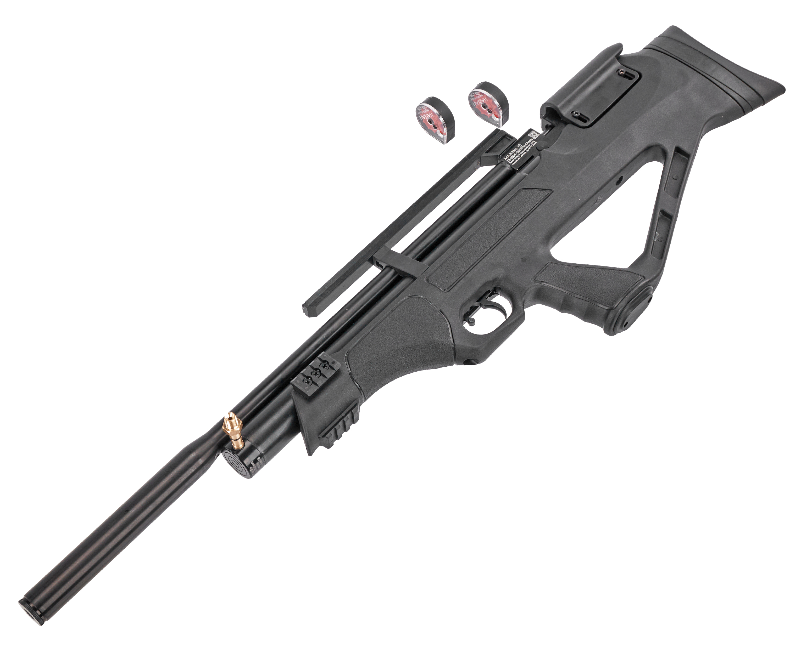 Винтовка пневматическая FLASHPUP QE к.6,35мм (PCP, 3Дж, пласт.),