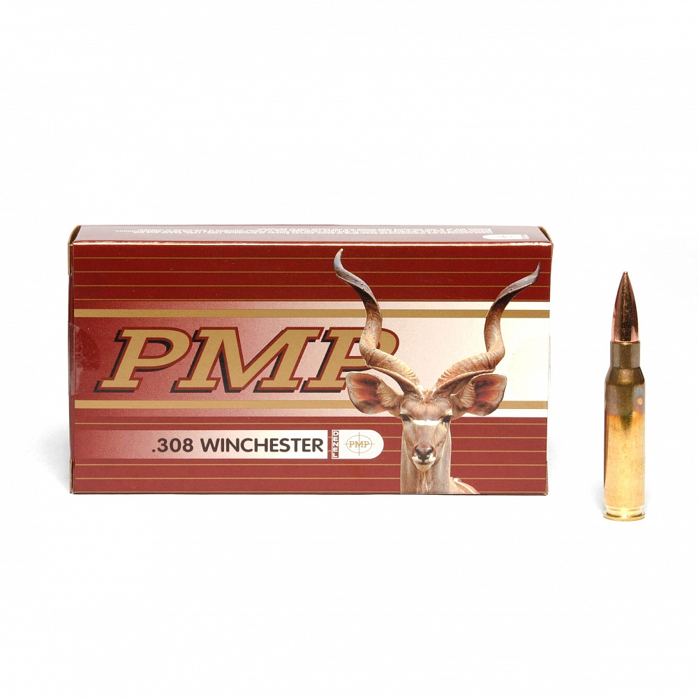 Патрон к.308Win, FMJBT, 9,27 гр. (143grn)