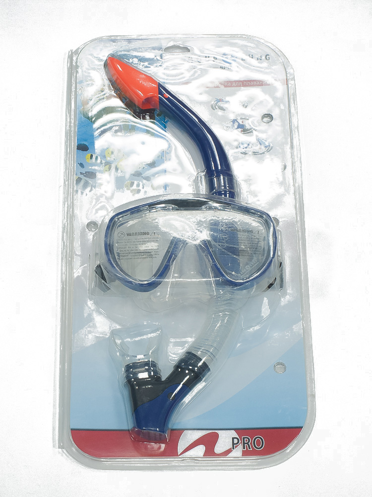 ALS Комплект маска Оверсайз Про + трубка 327 SS