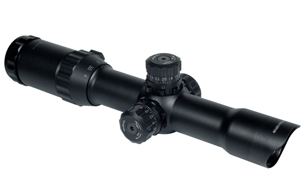 Прицел 1-4*24 Sporting Scope., MilDot, подсв., 30мм.