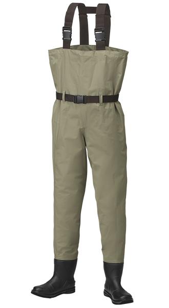 Вейдерсы Teflon Polyester Chest Wader, felt sole, полиэстер