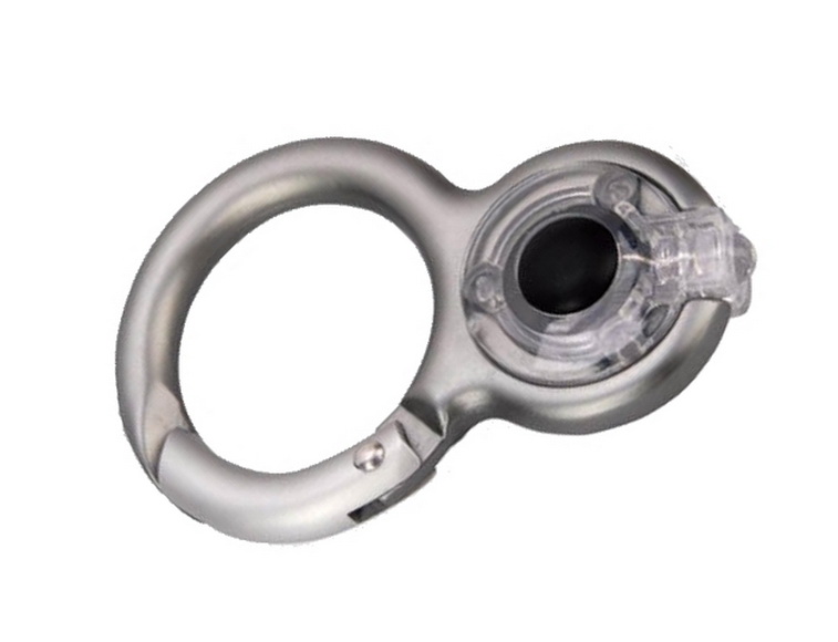 Брелок Карабинчик Фонарь-карабин Восьмерка