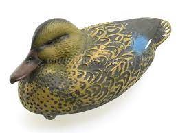 Чучело утка "Кряква" отдыхающая