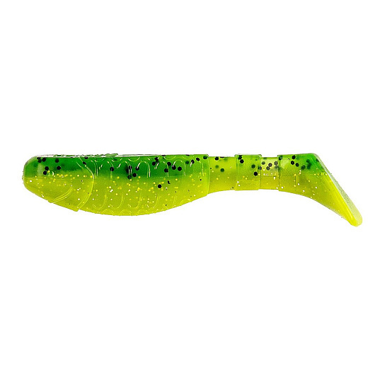 Виброхвост Chubby HS-4-010-N 3.55", 9см, Green Lime