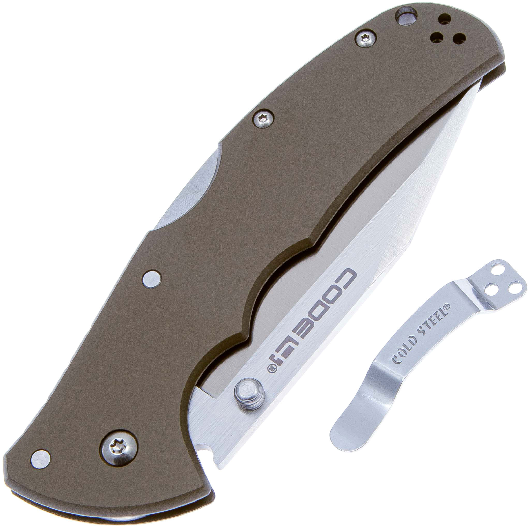 Нож складной Code-4 Clip Point (ст. S35VN, рук. алюм.)