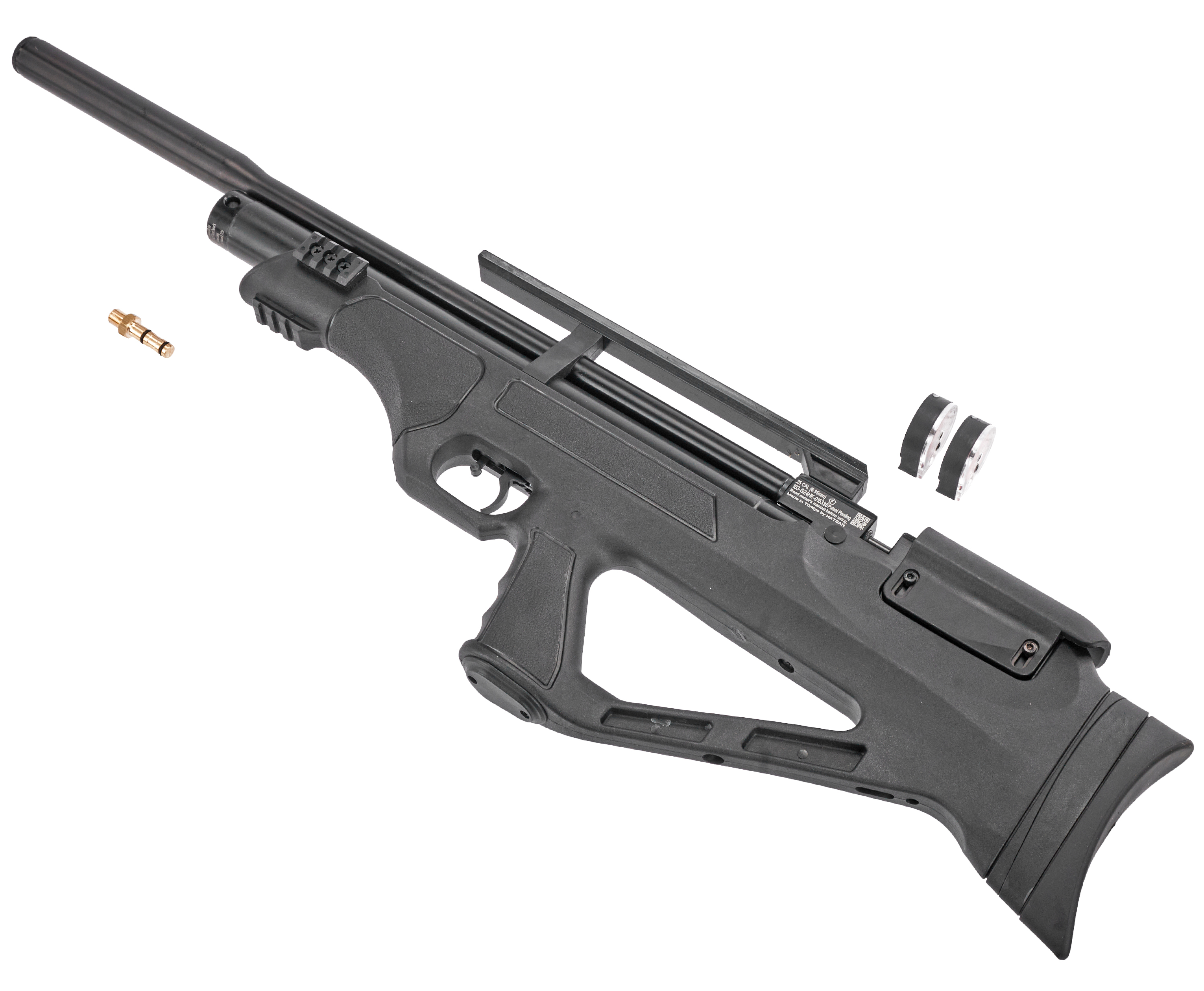 Винтовка пневматическая FLASHPUP QE к.6,35мм (PCP, 3Дж, пласт.),