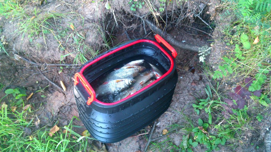 Набор ведер (37, 18, 4л) "Лукошко-Гармошка"