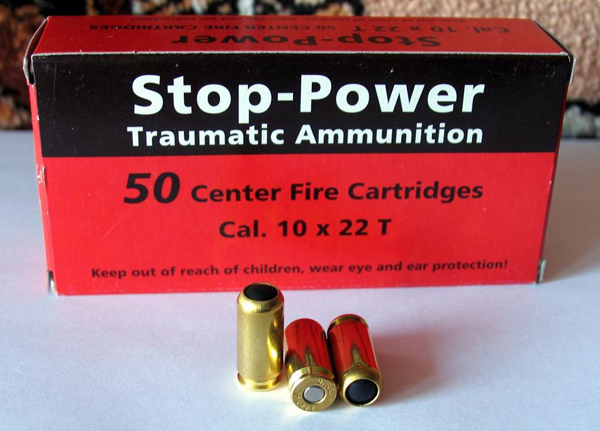 Патрон травм.пистолетный, к.10*22Т