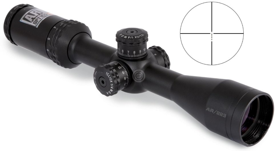 Прицел AR Optics 2-7*32, сетка BDC (1")