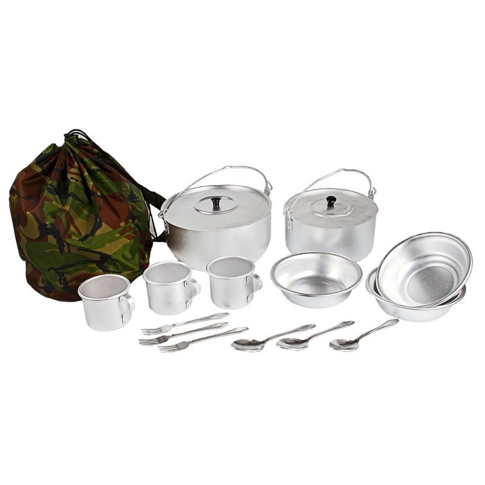 Набор походный (15 предметов, рюкзак)