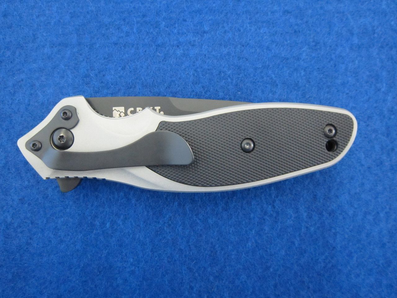 Нож склад."Onion Shenanigan" (AUS8+, рук.сер., клипса)