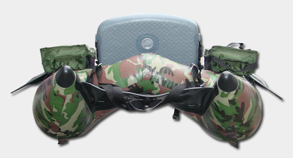 Лодка ZF-184 H (militari), 1 местная