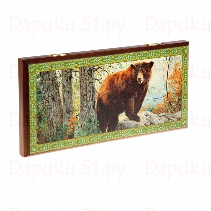 Нарды - шашки "Косолапый" малые 40*20*3,3