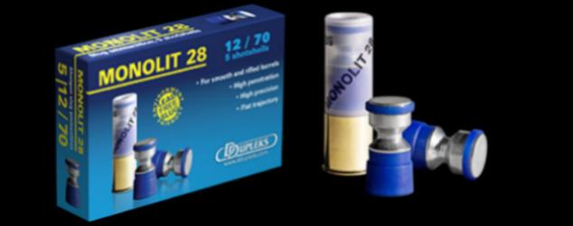 Патрон к.12*70, пуля Monolit (28гр.)