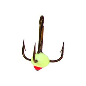 Крючок-тройник для приманок с каплей 008/F