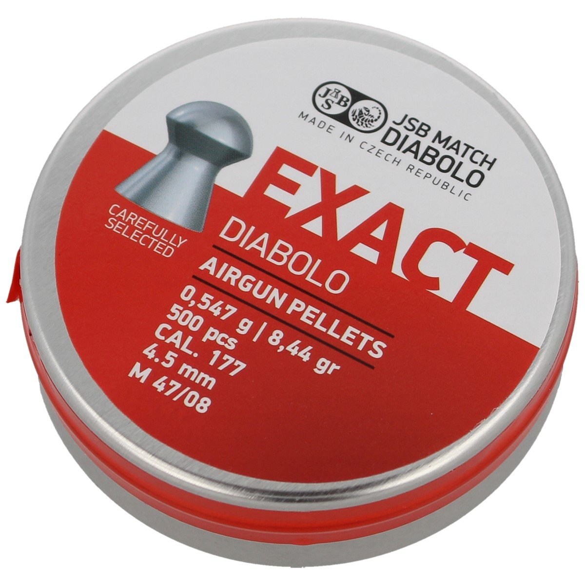 Пульки JSB Diabolo Exact 4,5мм (0,54г., 500шт.)