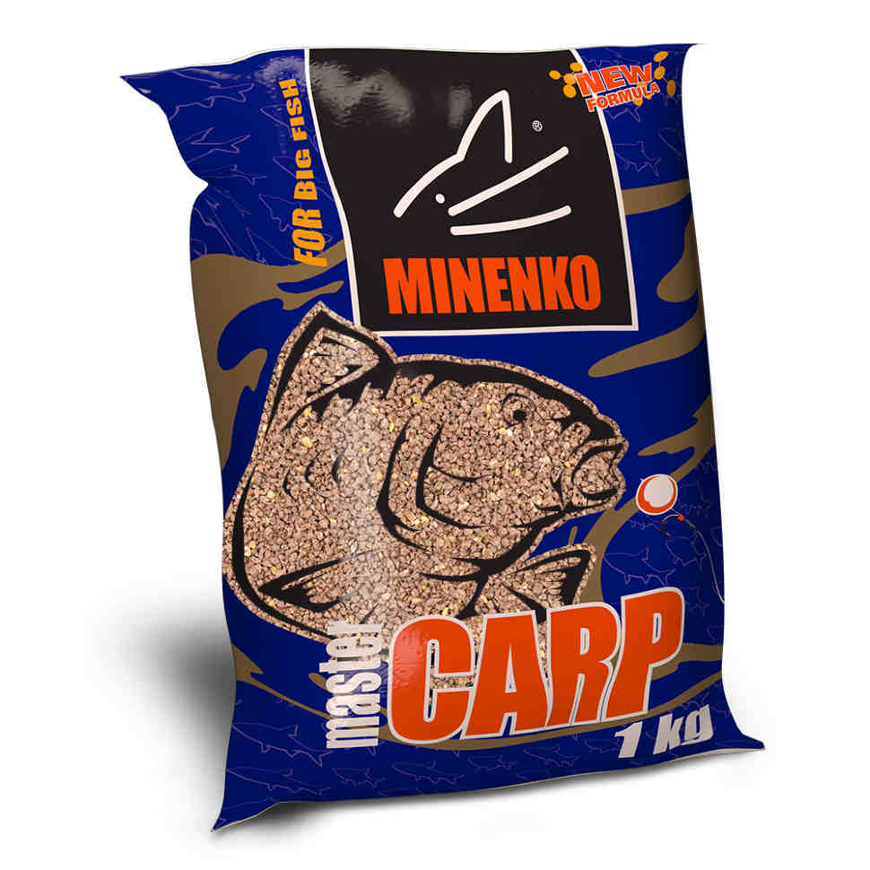 Прикормка Minenko Master Carp Мидии, 1кг
