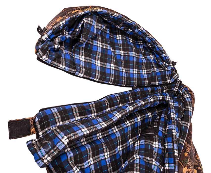 Спальный мешок "Зима" с капюшоном