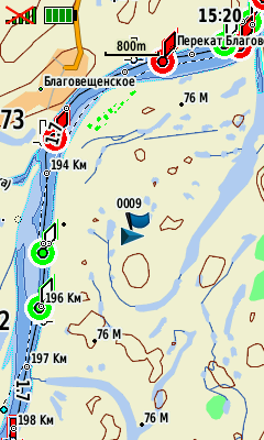 Навигатор GPS MAP 66st