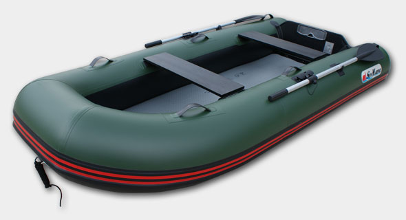 Лодка ZPL-250 (white/black) new mat