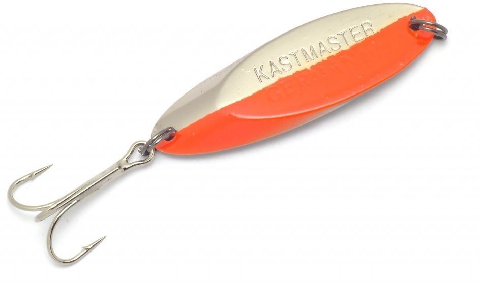 Блесна German KASTMASTER 14г., бело-алыйФ