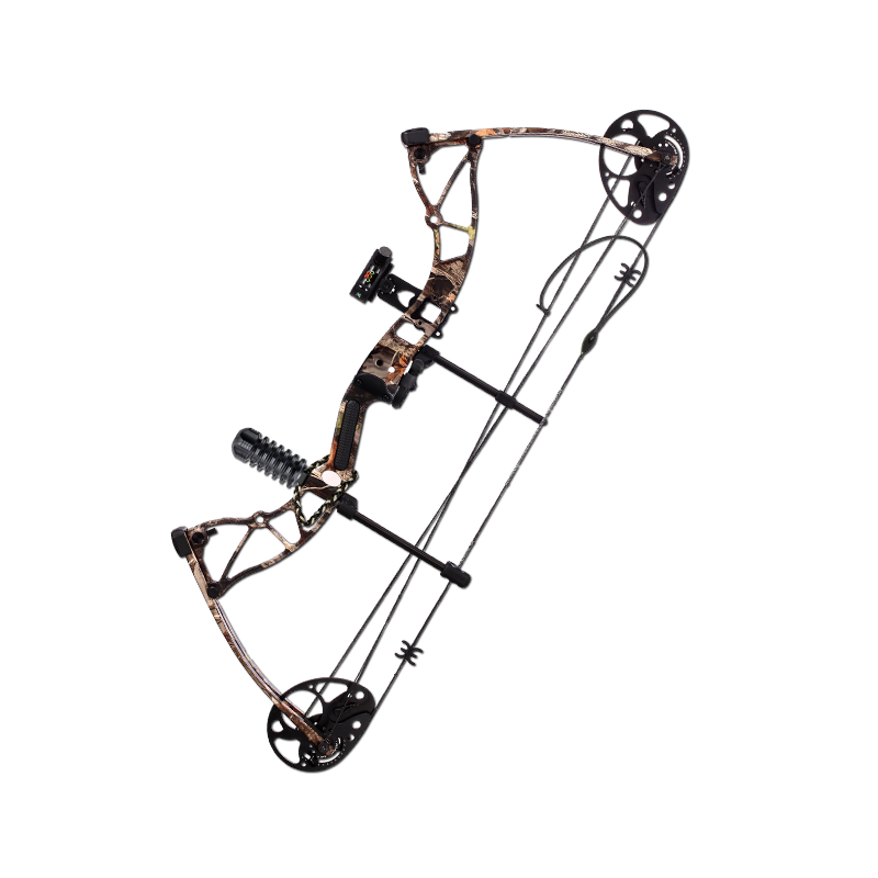 Лук блочный "Ассасин" (17-31") 15-60 lbs камуфляж (с комплектацией)