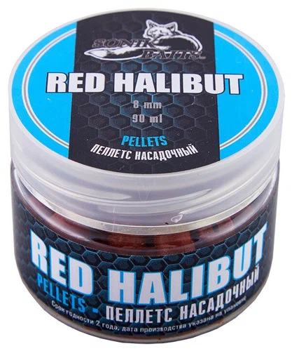 Пеллетс насадочный Sonik Baits Red Halibut 14 мм
