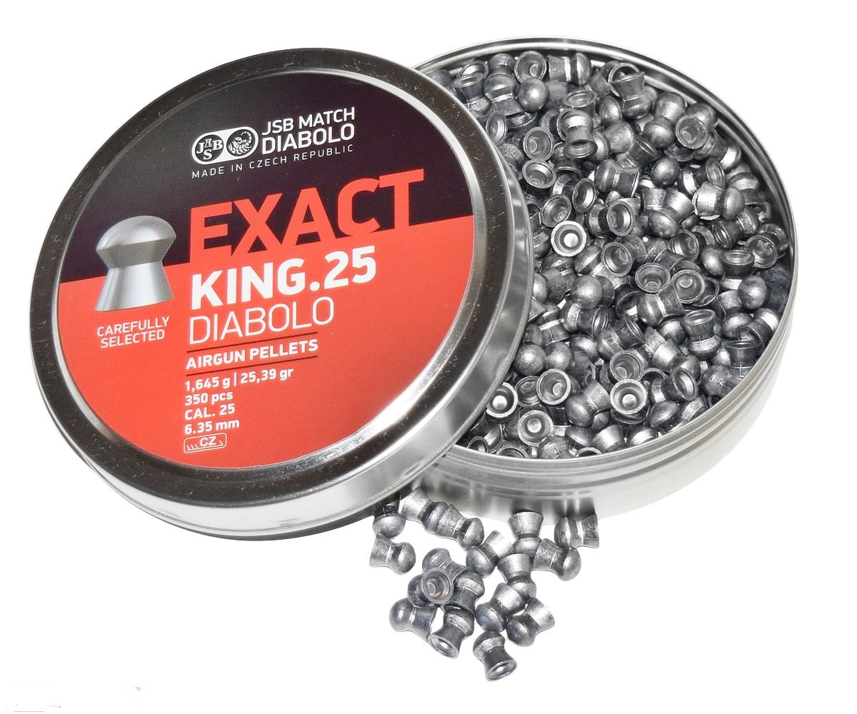 Пульки JSB King 6,35мм (1,65г., 350шт.)