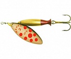 Блесна Aglia Long  Heavy gold/red, №3