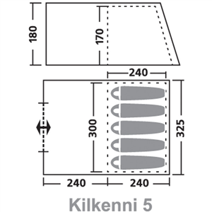 Палатка Kilkenny 5