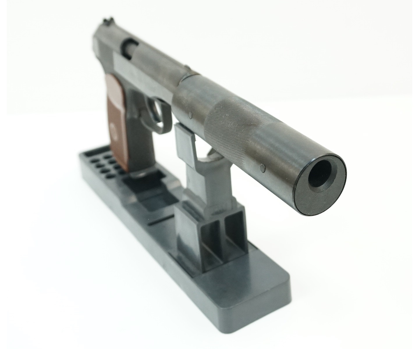 Пистолет пневматический МР-654К-22, к.4,5мм (фальшглушит., обн.рук)