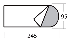 Спальный мешок "Карелия 300 XL " с подголовником