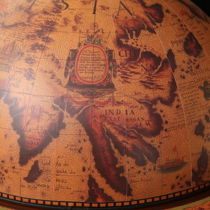 Глобус-бар настольный, сфера 33см, 42х42х57см