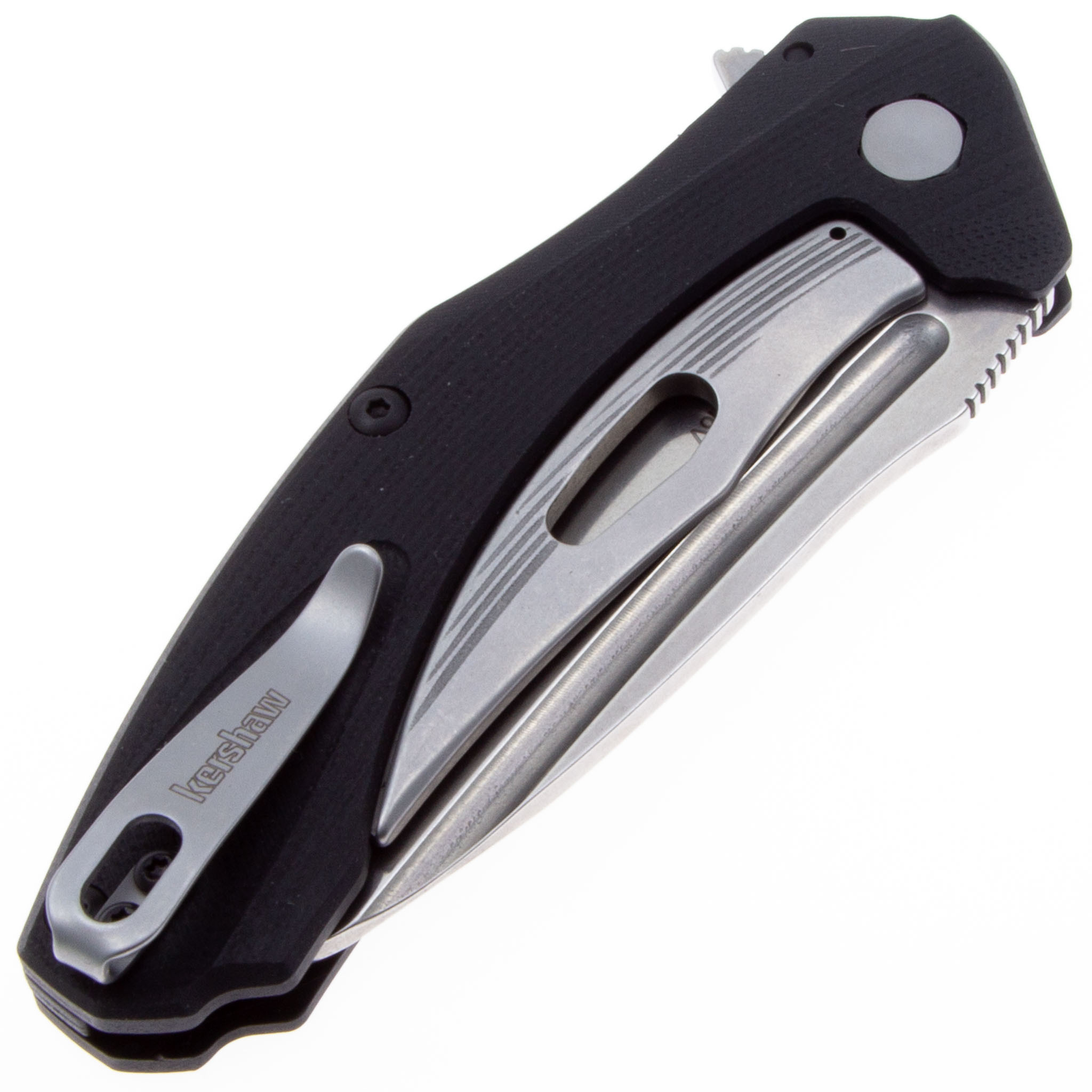 Нож складной Natrix (ст.-8CR13MOV, рук. G10, черн., клин серый)