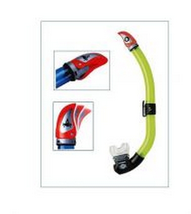 Трубка TECHNISUB "Heliox" с клапаном, прозр. силик.