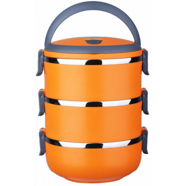 Термоконтейнер круглый 2,1 л 3 секции