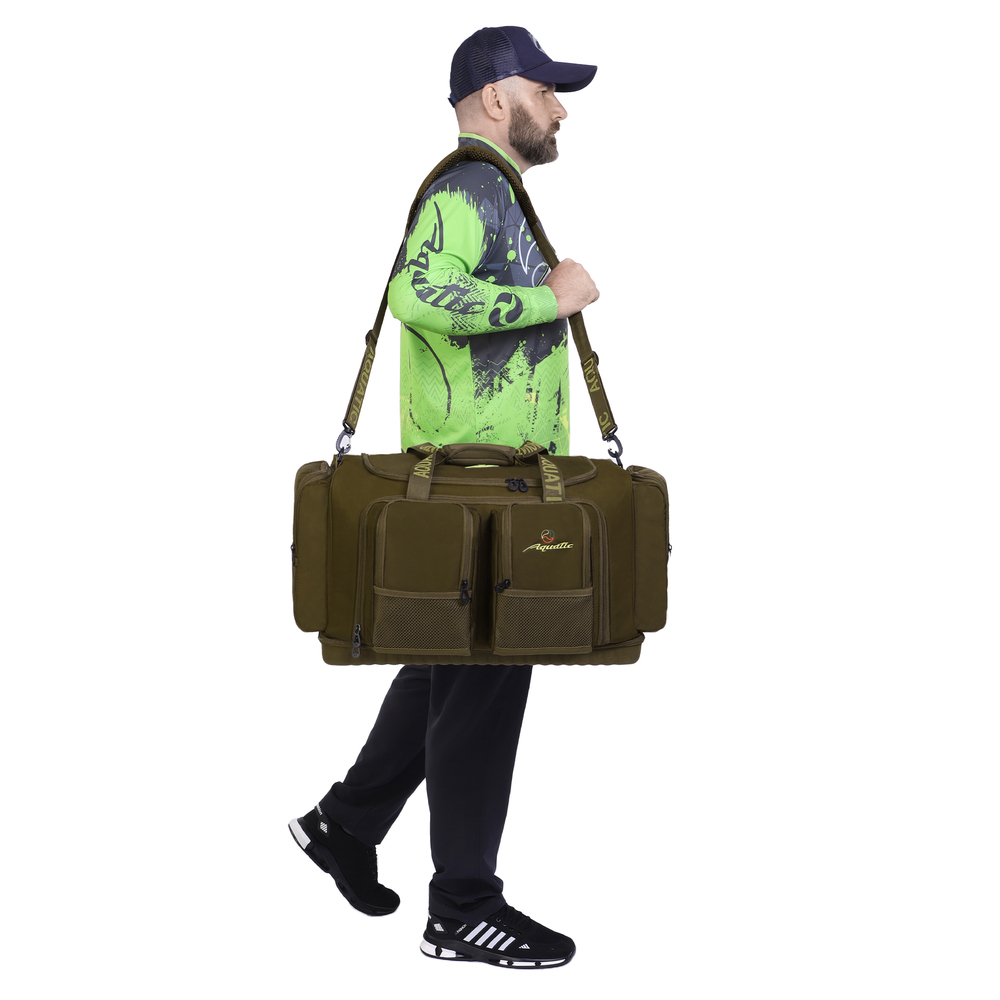 Сумка рыболовная карповая средняя с жестким дном 60л