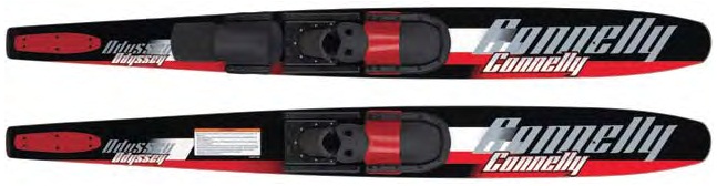 Лыжи парн прогул Odissey с креп Slide ADJ