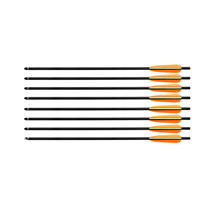 Стрела арбалетная карбоновая Ek 20" (6шт.)