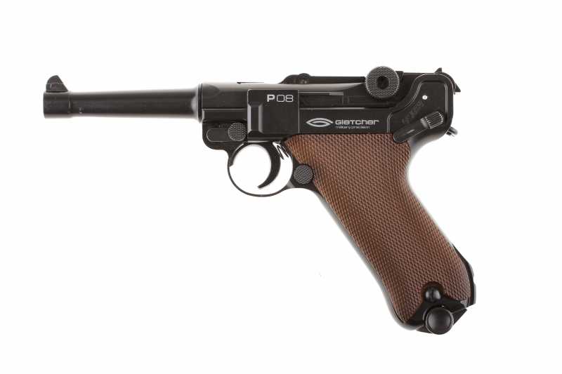 Пистолет пневм. P08, к.4,5