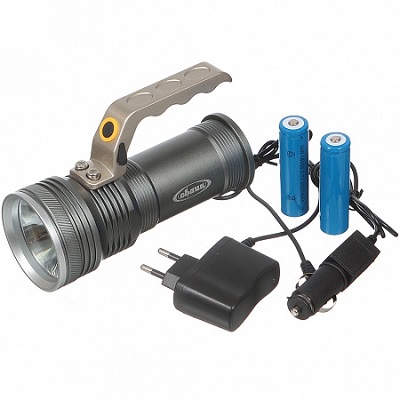 Фонарь 8221-10 Ватт аккум, авто адаптер