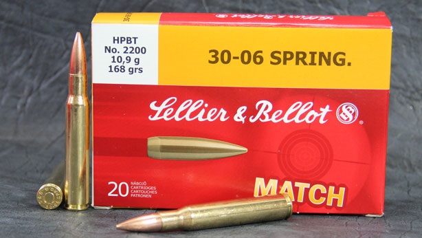 Патрон к.30-06Spr., HPBT (11,7гр.)